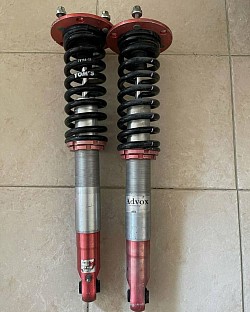 OFFER OFFER OFFER Tom's (Advox) full front coilovers available for Lexus IS250/350/F. Damping adjustable via nitrogen bleed valve.