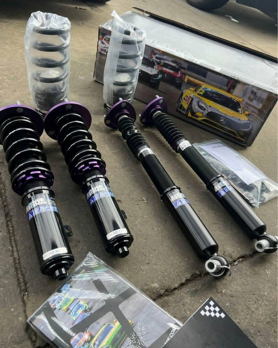 D2 Racing RS Adjustable Coilovers for Lexus,  Price: $700 with shipping  These D2 Racing coilovers are perfect for the modified street car that also sees occasional track days. All D2 Racing come with ridiculously nice height and damping adjustments.  Available for all Lexus,  We have professional suspension technicians with over 10+ years in experience. If you got a questions about coilovers or your car, just message and we’ll be sure to help out.